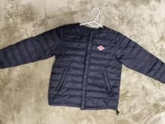 ダントン　キッズ　インナーダウン　ブラック　サイズLのサムネイル