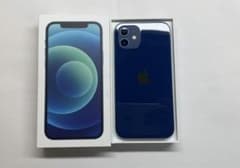 美品最終値下げiPhone 12 ブルー 256 GB docomoのサムネイル