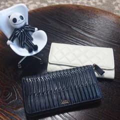長財布 白&黒 2つセットのサムネイル