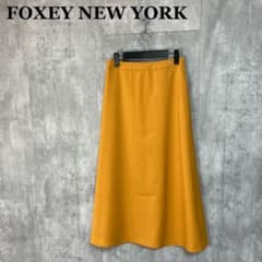 24年　FOXEY NEW YORK 44660 ロングスカート　ロゴプレート FOXEY NEW YORK 44660 ペンシルスカート 40 - メルカリ