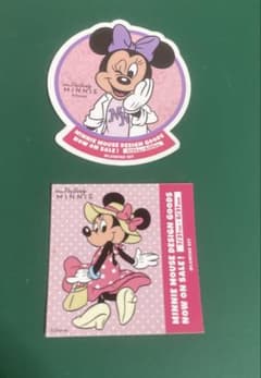 Disney Positively Minnie ステッカー 2種セットのサムネイル