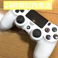 送料無料ps4コントローラー純正品SONY CUH-ZCT2Jホワイトプレステ白のサムネイル
