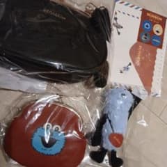 PUPPET SUNSUN がまぐち＆マスコット 4点セットのサムネイル