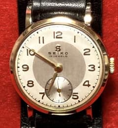 し*ん様 美品 SEIKO モリス型 15石手巻きスモールセコンド腕時計時計