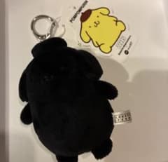 【新品タグ付き】ポムポムプリン　ぬいキーホルダー　LOWRYS FARM 黒のサムネイル