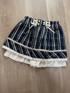 axes femme チェック柄スカート　120のサムネイル