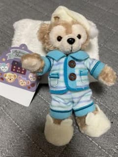 ダッフィー オータムスリープオーバー　ぬいぐるみバッジのサムネイル