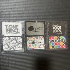 SixTONES ツアーステッカー　3枚セットのサムネイル