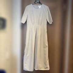 S Max Mara ワンピース ベージュ 42 半袖 美品 - メルカリ