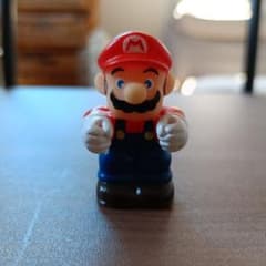マリオRPG 塩ビ ナガサキヤ マリオ ソフビ レトロ レア ナガサキヤ スーパーマリオ 指人形 ソフビ フィギュア 当時物 レトロ