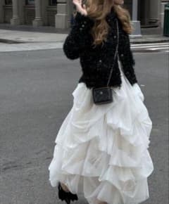 THE TOE Iris Tulle Skirtのサムネイル