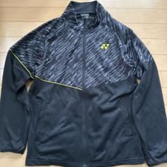 YONEX ヨネックス ウォームアップジャケット ブラックのサムネイル