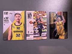 【3枚セット】Bリーグカード 山内盛久／ホーキンソン（箔押しウエハースレア等）のサムネイル