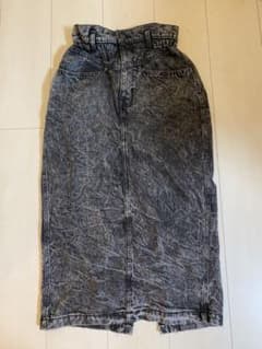 ZARA デニムスカート　ハイウエストのサムネイル
