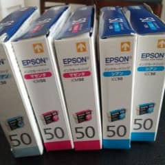 EPSONインクカートリッジ ５セットのサムネイル