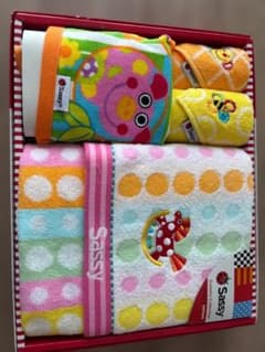 新品未使用 Sassy タオルセット ギフトボックスのサムネイル