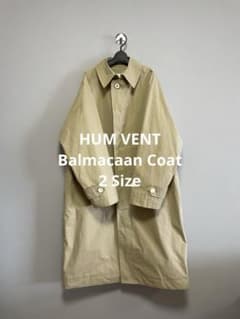 ヒューベント 一枚袖 バルカラーコート 2サイズ m46281148396_1.jpg?1708517169