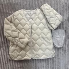 UNIQLO ULTRA LIGHT DOWN L アイボリーのサムネイル