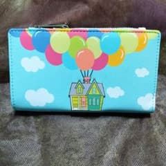 ☆希少☆ カールじいさんの空飛ぶ家 折り財布 ラウンジフライ PIXAR 