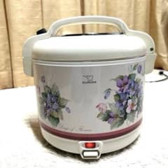 象印 保温 電子ジャー しあわせ TYS-1500 花柄 未使用品 昭和レトロ