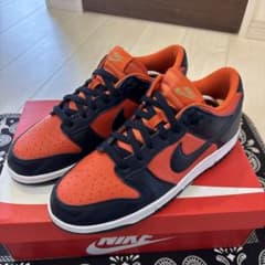 NIKE スニーカー オレンジ/ネイビーのサムネイル
