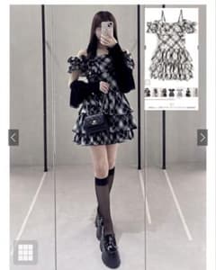 GRL ティアードミニワンピースのサムネイル
