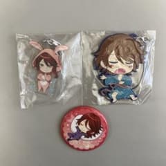 明治東亰恋伽　めいこい　森鴎外　川上音二郎　ラバーストラップ　缶バッジ　3点のサムネイル