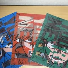 ヒロアカ 爆豪　緑谷　轟クリアファイル ユアネクスト ムビチケ購入特典