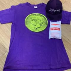 Tシャツ　シュプリームセット　紫セットのサムネイル