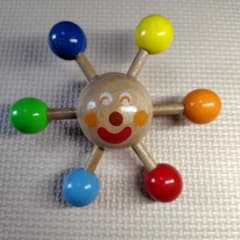 知育玩具コマ　くるくる君　アーテック　0歳からあそべるのサムネイル