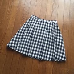 グローブ☆チェック フレアスカートのサムネイル