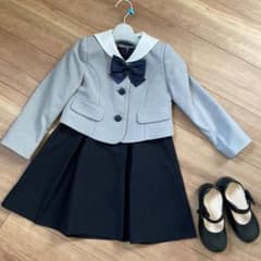 キャサリンコテージ♡フォーマル スーツ 120cm ＆靴セット 卒園式、入学式のサムネイル