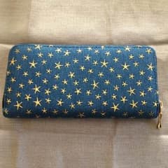 デニム スタープリント 長財布のサムネイル
