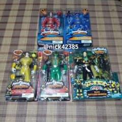 超激レア　パワーレンジャー トーキング　フィギュアセット 超激レア パワーレンジャー トーキング フィギュアセット - メルカリ