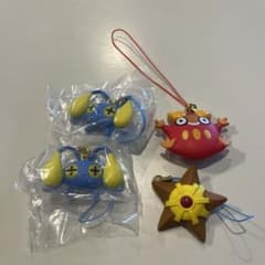 ポケモン　ぺたんこマスコット4つのサムネイル