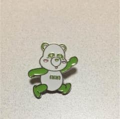AAA様専用  えーパンダ ピンズ  緑のサムネイル