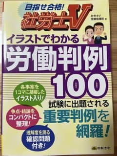 イラストでわかる労働判例100 社労士試験対策のサムネイル
