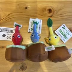 ★新品未使用★ピクミン引っこ抜きぬいぐるみマスコット 3種セット×5セット ピクミン 引っこ抜きぬいぐるみマスコット 3点セット - メルカリ