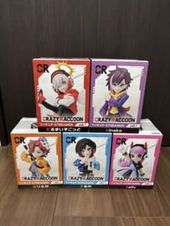 CRAZYRACCOON フィギュア 5体まとめ売り gigo限定 新品未開封品 - メルカリ
