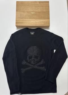 mastermindJAPANスカル スワロフスキー カシミヤセーター　桐箱付