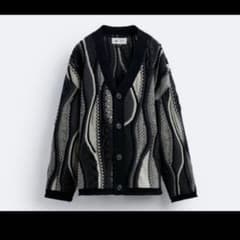 ZARA x Maison special ジャガード カーディガン