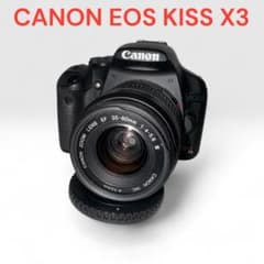 Canon Kiss X3 EF35-135mm レンズセット スマホ転送 ☆初心者セット スマホ転送 Canon EOS Kiss X3 レンズセット - メルカリ