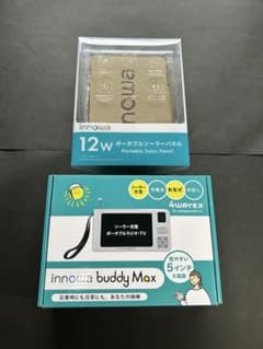 innowa buddy Max ポータブルテレビ, 12Wソーラーパネルセット - メルカリ