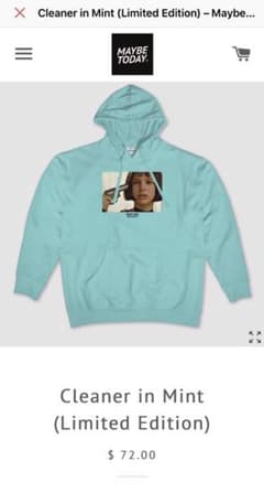 MAYBE TODAY NYC マチルダ 限定パーカー supremeのサムネイル