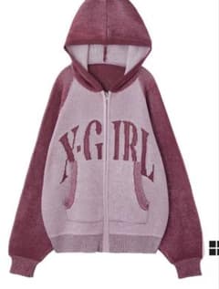 Xgirl ジップパーカーのサムネイル