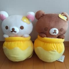 리락쿠마 봉제인형 XL 허니팟