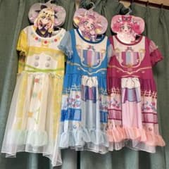 ひみつのアイプリ ひまり みつき つむぎ バズリウムチェンジ ワンピース 140のサムネイル