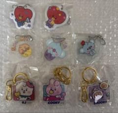 BT21 키 홀더 세트 TATA SHOOKY KOYA RJ COOKY