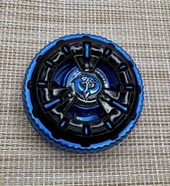 クロックミラージュ メタルコート ブルー × ブラック 塗装品 ベイブレードX クロックミラージュ メタルコート ブルー × ブラック 塗装品