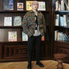 Nissy 西島隆弘 naptime 中綿ジャケット チェック - メルカリ